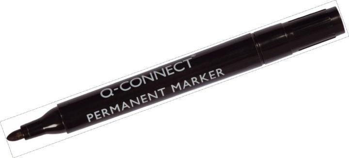 Produktbild Q-Connect Permanent Marker mit Rundspitze (Black, 2 mm, 1 x)