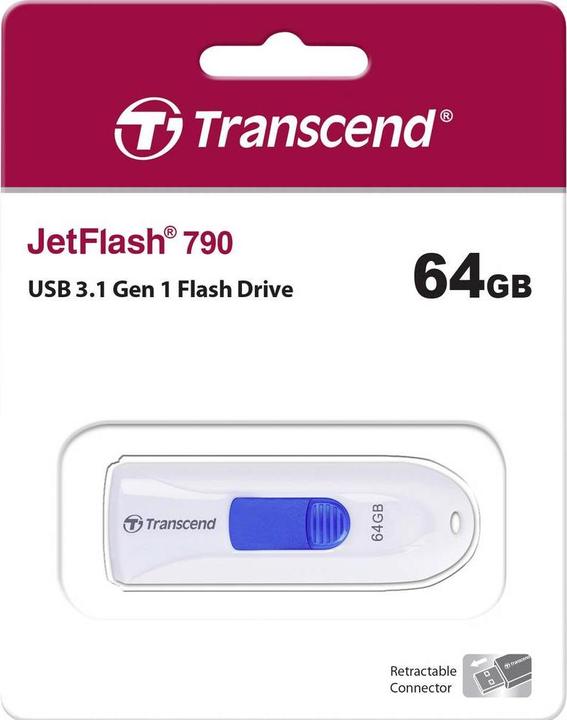 Produktbild Transcend Jetflash790 (64 GB, USB-A, USB 3.0)