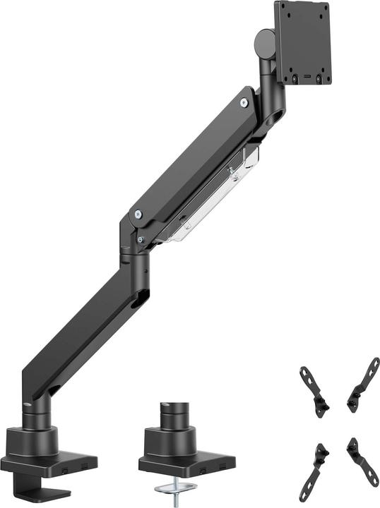 Produktbild Wiltec Monitorhalterung Schreibtisch bis 26kg Monitorhalter VESA flach & gebogen