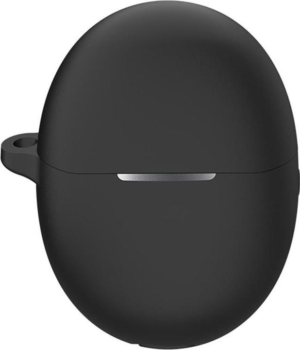 Actual product image Techsuit - Silicone Case - for Huawei FreeBuds 5, Smooth Ultrathin Material - Black (Headphone sleeve)
