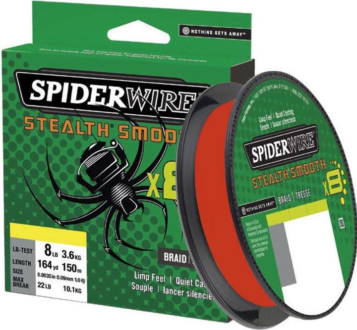 Produktbild Spiderwire Stealth Smooth 8 Code Red (6 kg, 0.07 mm)