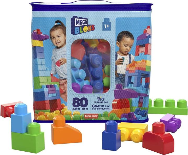 Produktbild Mega Bloks Bausteinebeutel bunt (80 Teile)