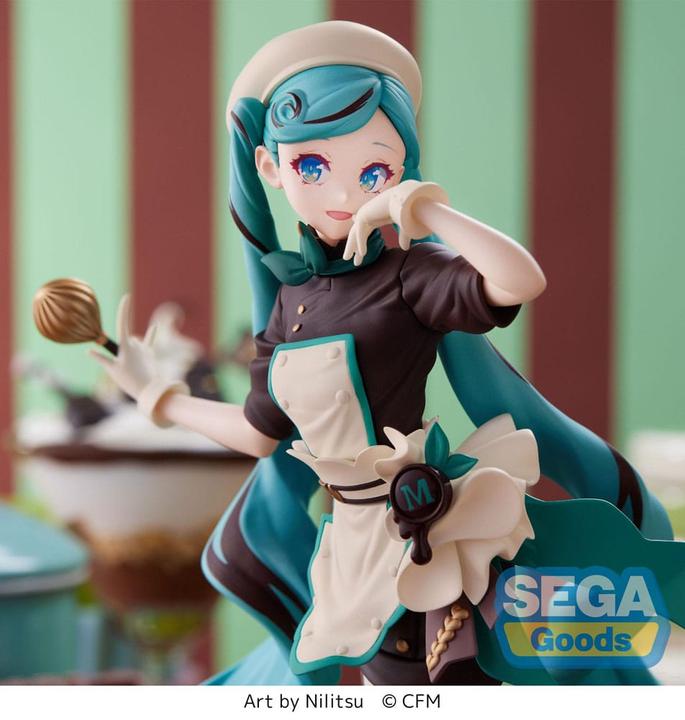 Produktbild Sega Goods Hatsune Miku Series Luminasta PVC Statue Hatsune Miku - Bitter Patissier (re-run) 21 cm