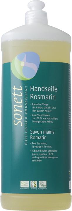 Sonett Hand soap rosemary (Liquid soap, 1000 ml)