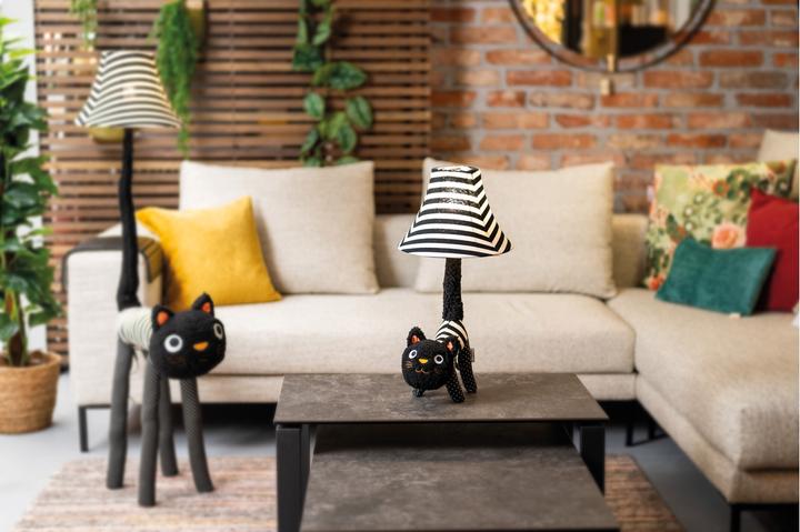 Produktbild Happy Lamps Baby Luna die Babykatze, LED Tischleuchte, handgefertigt (450 lm)