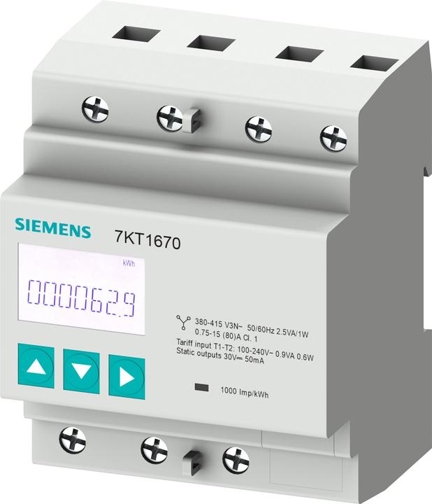 Siemens PAC1600: 3 phasig / 63A, Mbus