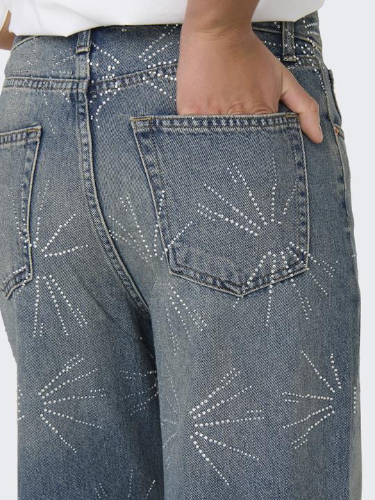 Produktbild Only ONLHOPE Hohe Taille Weiter Beinschnitt Jeans Jeans mit weitem Bein (W30/L34)