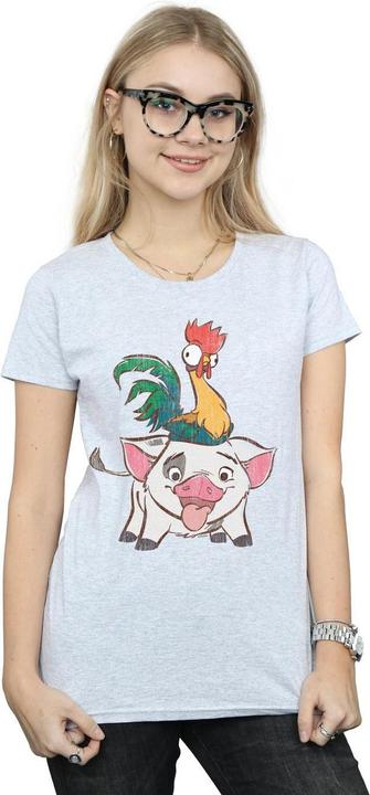 Immagine prodotto Disney Moana Hei Hei And Pua Maglietta Donna (M)