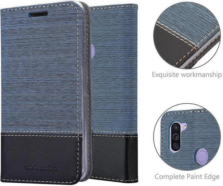 Actual product image Cadorabo Book Jeans Optics Cover (Samsung Galaxy A11, Samsung Galaxy M11)