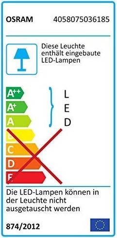 Energie-Label Osram Smart+ Flex Outdoor (RGBW, 480 cm, Outdoor)