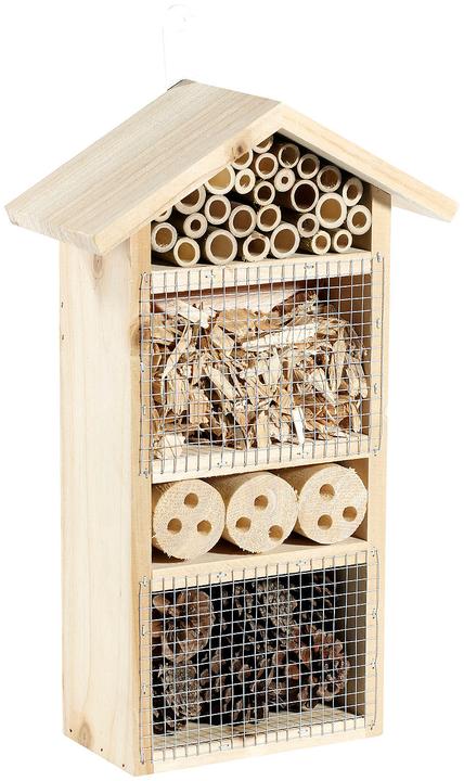 Produktbild Royal Gardineer Insektenhotel Flora - Nisthilfe für Nützlinge (Florfliegen, Marienkäfer, Grabwespen, Wildbienen)