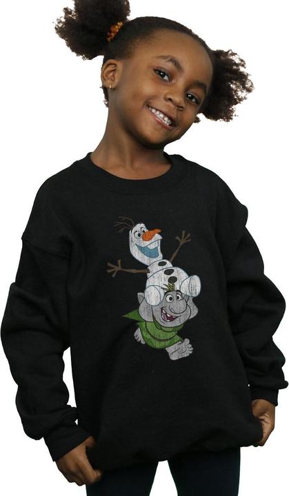 Image du produit Disney - Sweat FROZEN OLAF AND TROLL - Fille (140, 146)