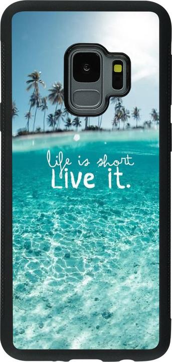 Immagine prodotto PhoneLook Coperchio in silicone nero Estate 18 24 (Samsung Galaxy S9)