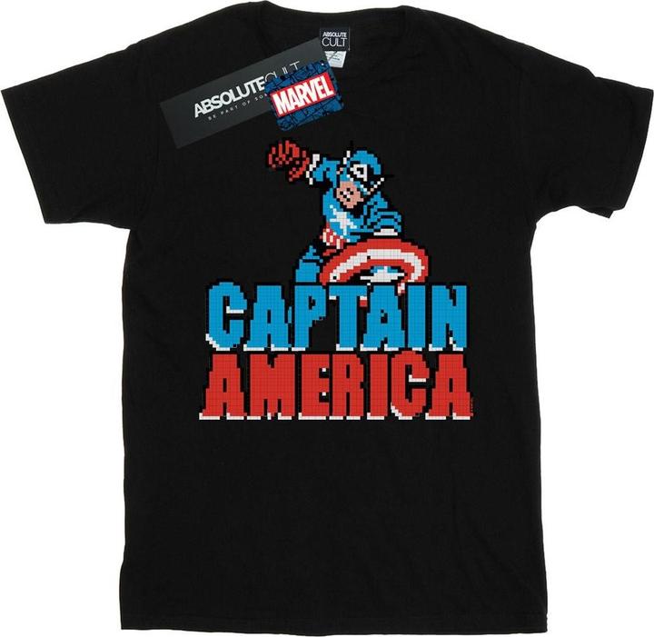 Immagine prodotto Captain America Pixelated Maglietta Uomo (5XL)