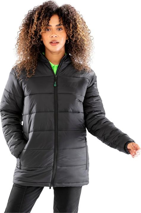 Actual product image Result Unisex Adult Hooded Padded Parka (M)