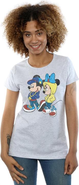 Immagine prodotto Disney Mickey And Minnie Mouse Pose Maglietta Donna (S)