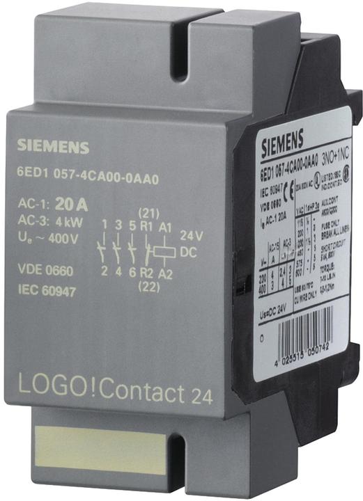 Immagine prodotto Siemens Modulo interruttore LOGO! Contatto 24V