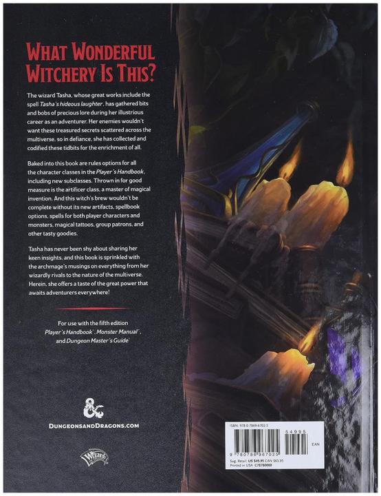 Actual product image Enigma Dungeons & Dragons - 5th Ed. Tasha"s Cauldron O Everything (D&D) (WTCC7878) (English)