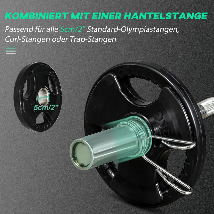 Produktbild SportNow Hantelscheibe mit 5 cm Bohrung (2 x 5 kg)