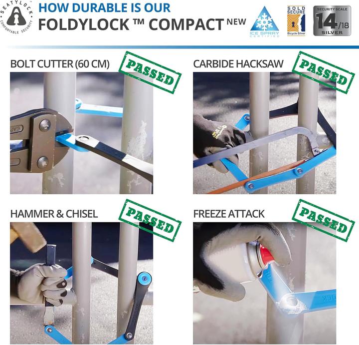 Immagine prodotto Seatylock Serratura pieghevole (85 cm)