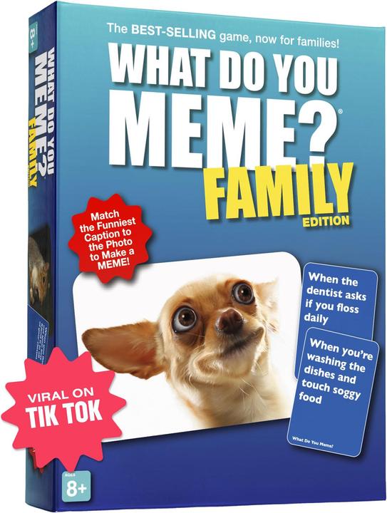 Immagine prodotto Cosa fai Meme Family Edition e (Inglese)