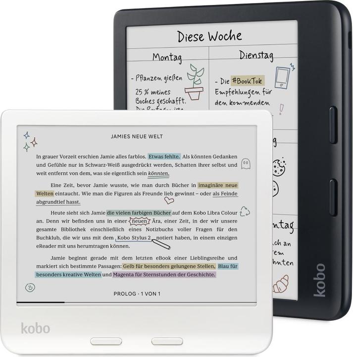Kobo Libra Colour (7", 32 GB, White)
