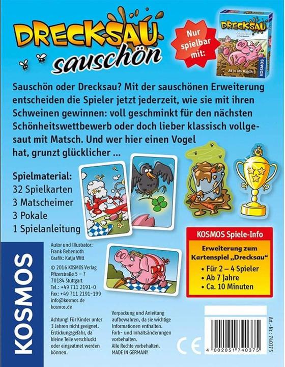 Actual product image Kosmos Drecksau Sauschön (German)