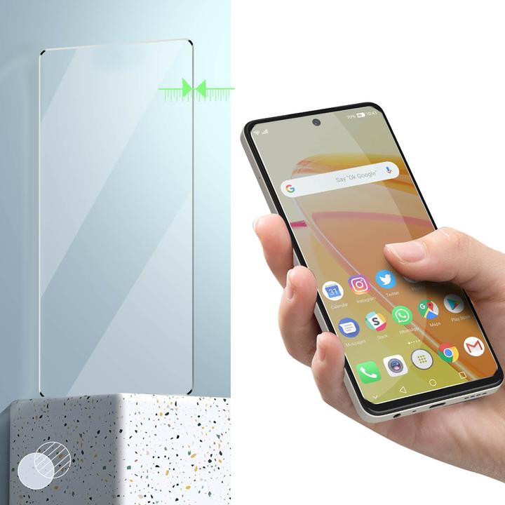 Image du produit Avizar Film de protection d'écran en verre de dureté 9H (1 pièce(s), OnePlus Nord CE 3 Lite)