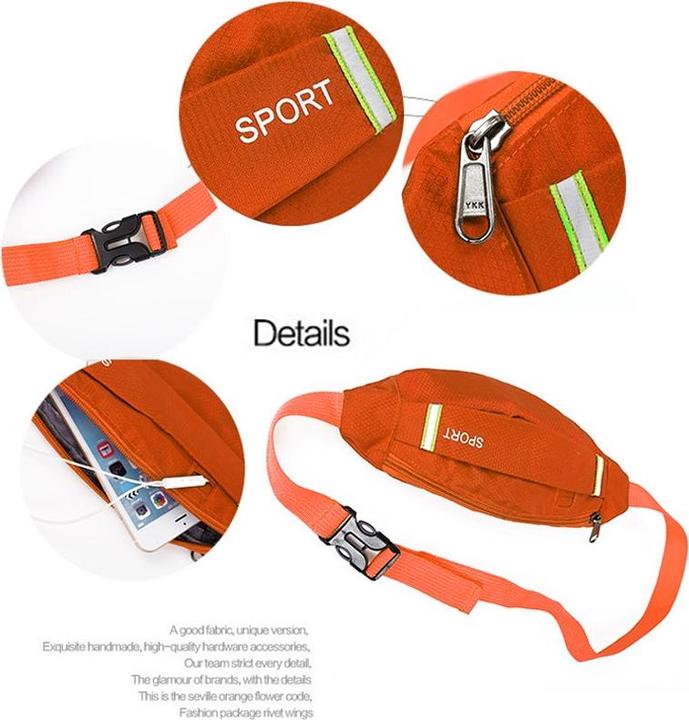 Image du produit Cover-Discount Universal - Sac banane sport bleu