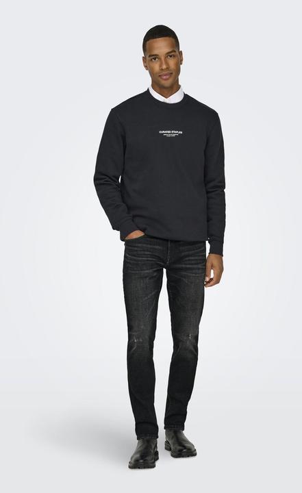 Actual product image Only & Sons ONSLOOM Low Waist Slim Fit Jeans Slim Fit Jeans (W36/L32)