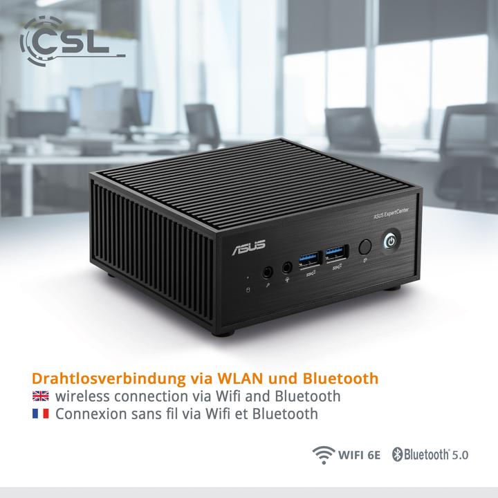 Immagine prodotto CSL Mini PC ASUS PN42 N200 / 1000 GB M.2 SSD / 16 GB RAM / Win 11 Home (Intel N200, 16 GB, 1000 GB, Grafica Intel UHD)