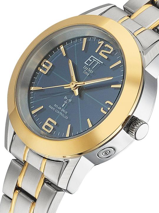 Immagine prodotto ETT ELS-11506-32M Orologio radiocomandato a energia solare Gobi da donna 34 mm 5ATM (Orologio radiocontrollato, 34 mm)