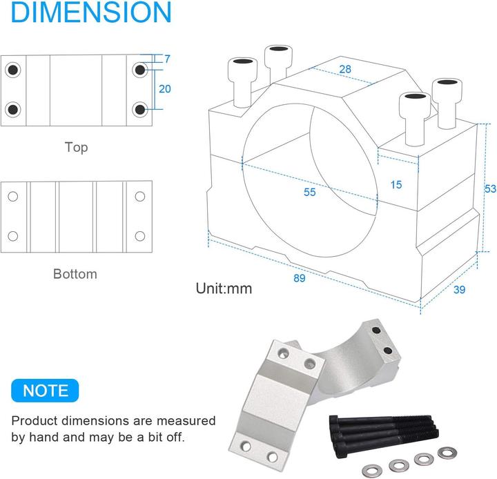 Immagine prodotto CNC Spindelmotor Kit 600W ER16