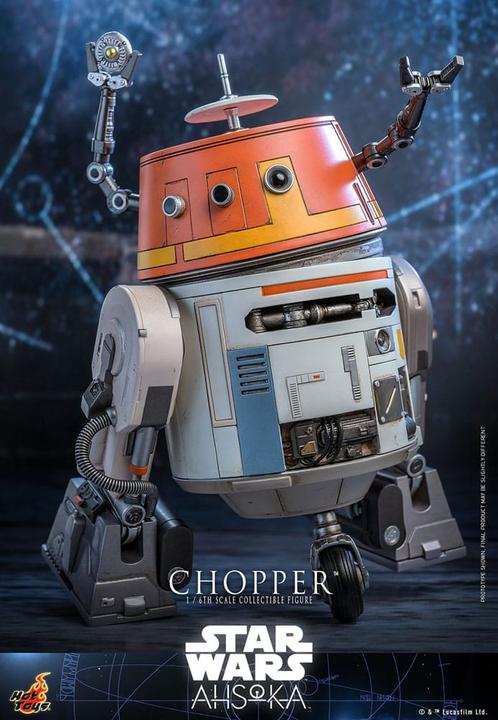 Actual product image Hot Toys Star Wars: Ahsoka Action Figure 1/6 Chopper 18 cm