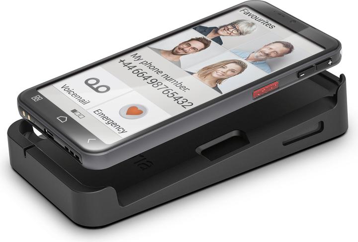 Actual product image Emporia Smart 6 Lite (128 GB, Black, 5.58", Single SIM, 50 Mpx, 4G)