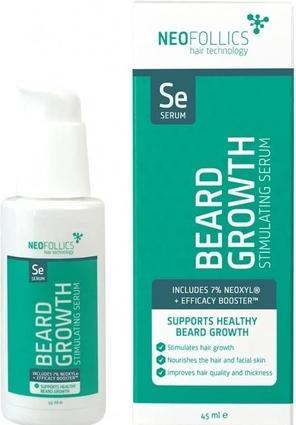 Image du produit NoName Sérum stimulant la croissance de la barbe avec des ingrédients naturels scientifiquement prouvés (45 ml)