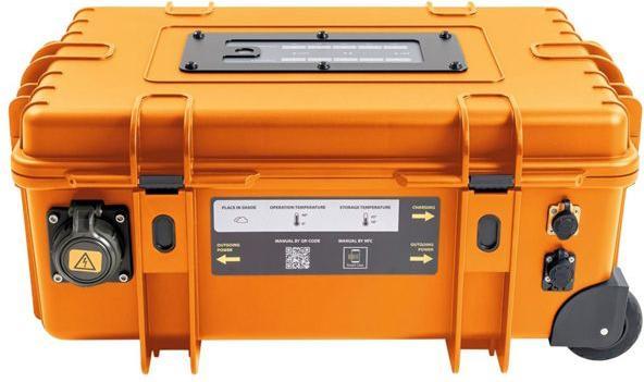 Actual product image B&W International B&W Mobile Power Supply Pro1500 500W incl. cable orange (500 W, 1500 Wh)