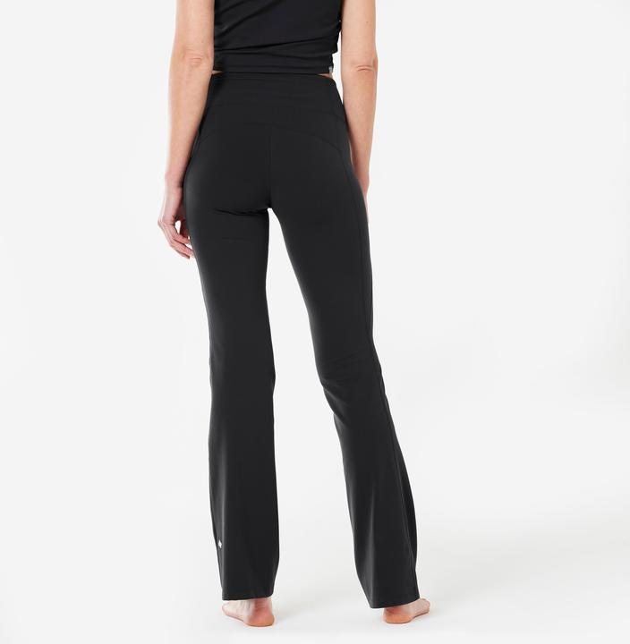 Produktbild Kimjaly Leggings Damen Yoga Schlaghose Dyn - schwarz (W33/L31)