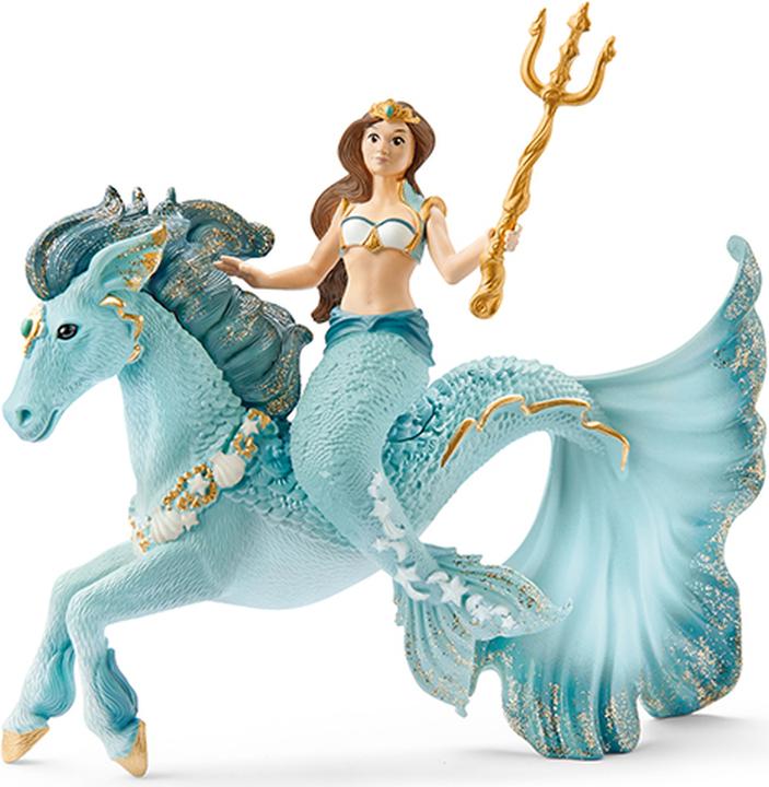 Schleich Meerjungfrau-Eyela auf Pferd