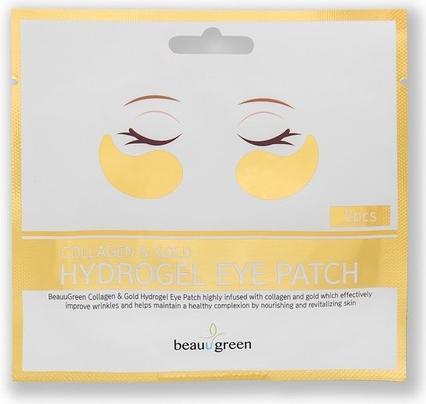Beauugreen Collagen & Gold Hydrogel Eye Patch Hydrogel Eye Flakes 2Pcs.