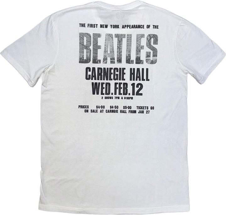 Produktbild The Beatles Tour 1964 Carnegie Hall TShirt (XXL)