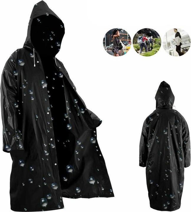 Immagine prodotto Stride Unisex Regenjacke Windmantel Poncho (Taglia unica)