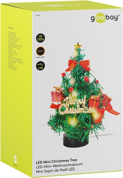 Image du produit Goobay Mini-sapin de Noël à LED