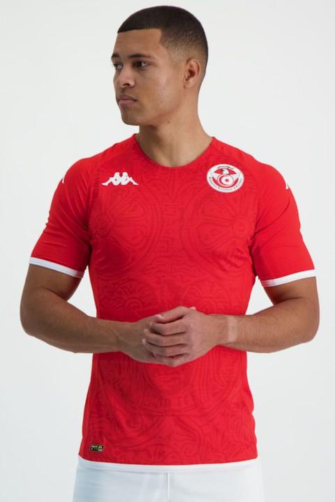 Actual product image Kappa Tunisia Home Replica Men's Football Shirt World Cup 2022 (S)