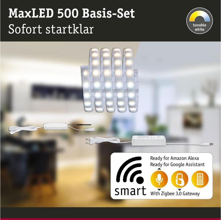 Immagine prodotto Paulmann Set di strisce MaxLED 500 (Bianco, 150 cm, Interno)