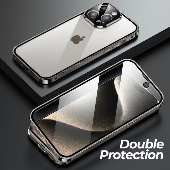 Produktbild MU Classic 360 Grad Hülle Locking Edition (Apple iPhone 15 Pro)