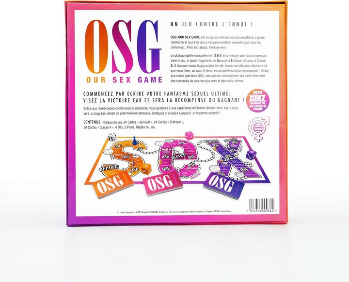 Actual product image Creative Conceptions Our Sex Game - French (Other, French)