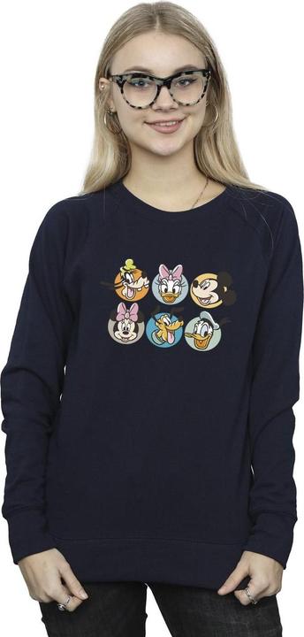 Produktbild Disney Mickey Mouse And Friends Faces Sweatshirt (S)