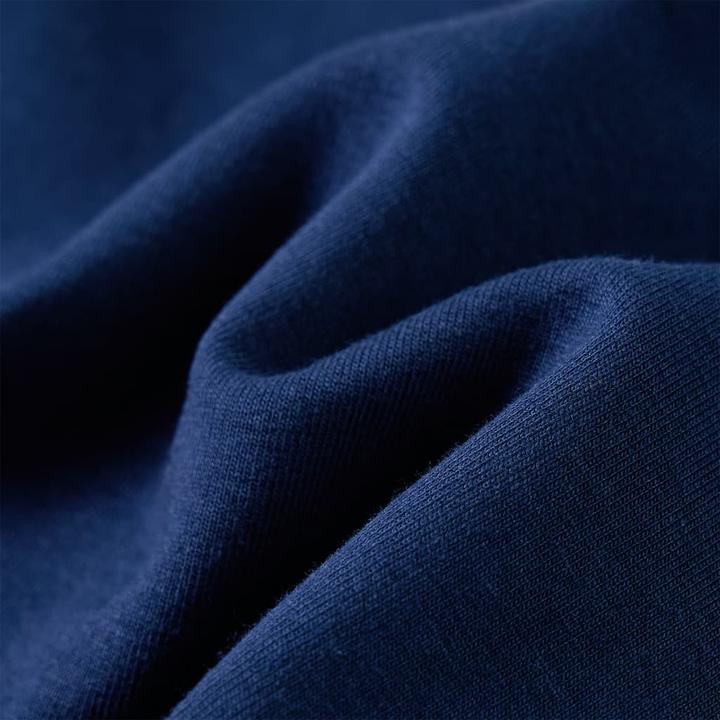 Actual product image VidaXL Children's sweatshirt navy blue 116,Material: 95 % cotton. 5 (116)