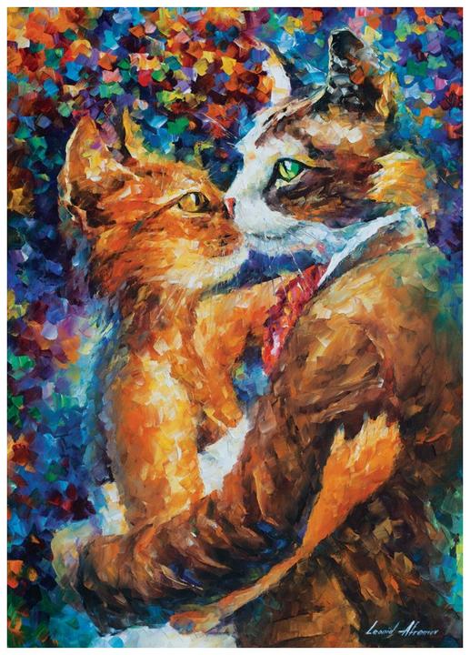 Immagine prodotto Heidi Cheese Line Heidi 4226 Puzzle 1000 pezzi. La danza dei gatti innamorati (1000 pezzi)